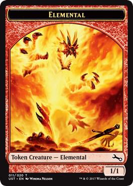 Elemental Token (011) [Unstable]