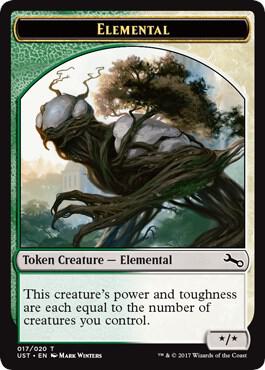 Elemental Token (017) [Unstable]