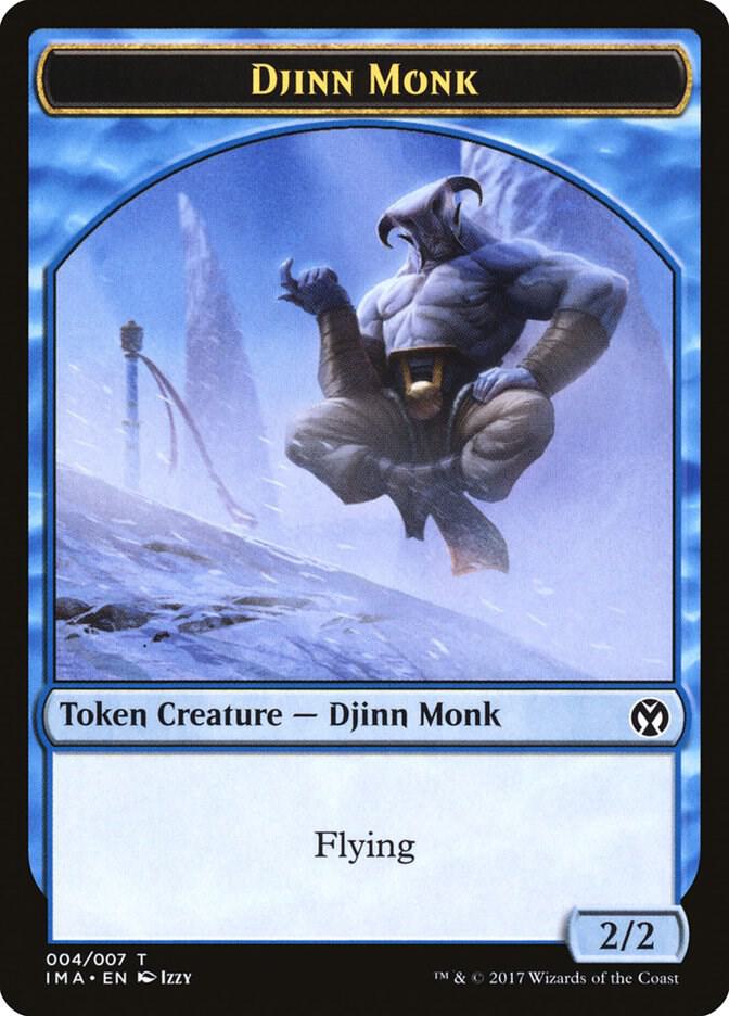 Djinn Monk Token (004) [Iconic Masters]