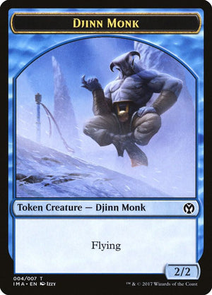 Djinn Monk Token (004) [Iconic Masters]