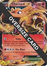 Charizard EX - 11/106 (011/106) [Jumbo Cards]