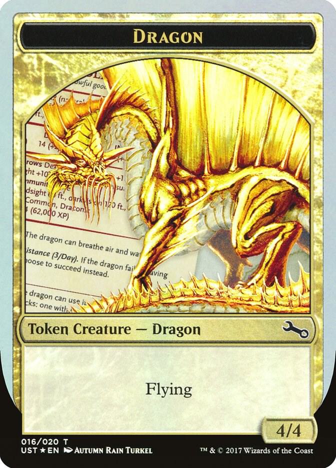 Dragon Token (Gold) (16) [Unstable]