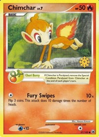 Chimchar - 57/100 (057/100) [Countdown Calendar Promos]