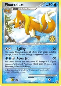 Floatzel - 37/106 (037/106) [Countdown Calendar Promos]