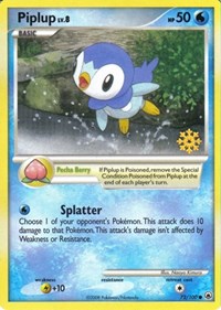 Piplup - 72/100 (072/100) [Countdown Calendar Promos]