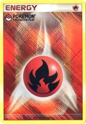 Fire Energy (2009 Unnumbered POP Promo) [League and Championship Cards]