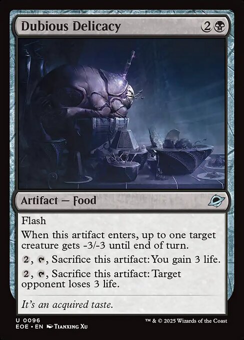 Dubious Delicacy (96) [Edge of Eternities]