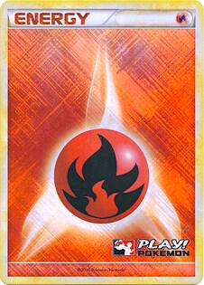 Fire Energy (2010 Play! Pokemon) [League and Championship Cards]