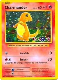 Charmander - 9/108 (Toys R Us Promo) (009/108) [Miscellaneous Cards and Products]