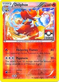 Delphox - 13/124 (Pokemon League) (013/124) [League and Championship Cards]