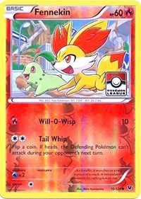 Fennekin - 10/124 (Pokemon League) (010/124) [League and Championship Cards]