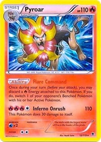Pyroar - 12/119 (Cosmos Holo) (012/119) [Blister Exclusives]