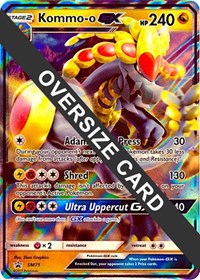 Kommo-o GX - SM71 (SM Black Star Promo) (SM71) [Jumbo Cards]