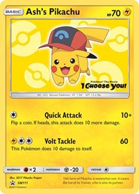 Ash's Pikachu - SM111 (SM111) [SM Promos]