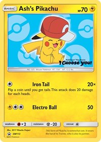 Ash's Pikachu - SM113 (SM113) [SM Promos]
