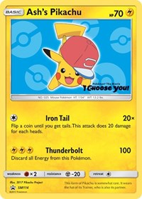 Ash's Pikachu - SM114 (SM114) [SM Promos]