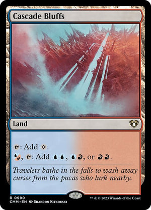 Cascade Bluffs (990) [Commander Masters]