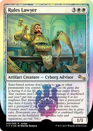 Rules Lawyer (9) [Judge Promos]