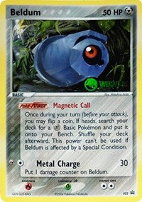 Beldum - 022 (League Promo) [Winner] (022) [League and Championship Cards]
