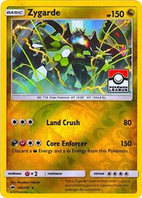 Zygarde - 100/147 (Pokemon League) (100/147) [League and Championship Cards]