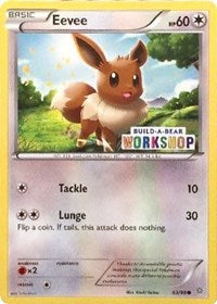 Eevee - 63/98 (Build-A-Bear Workshop Exclusive) (063/098) [Miscellaneous Cards and Products]