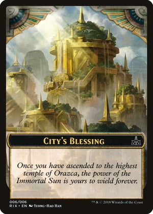 City's Blessing Token (006) [Rivals of Ixalan]