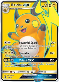 Raichu GX - SM90 (SM90) [SM Promos]