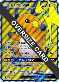 Raichu GX - SM90 (SM90) [Jumbo Cards]