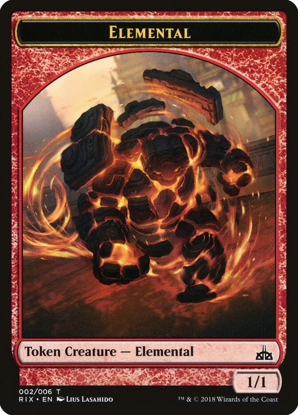 Elemental Token (002) [Rivals of Ixalan]