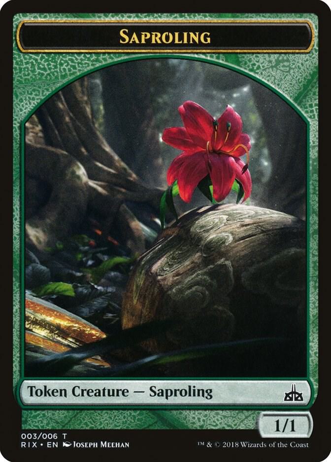Saproling Token (003) [Rivals of Ixalan]
