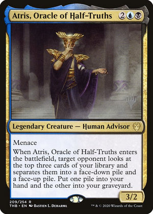 Atris, Oracle of Half-Truths (209p) [Theros Beyond Death Promos]