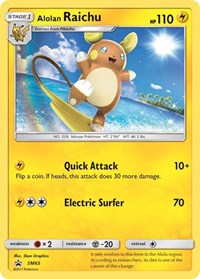Alolan Raichu - SM65 (SM65) [SM Promos]