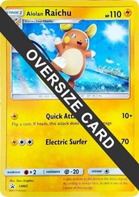 Alolan Raichu - SM65 (SM65) [Jumbo Cards]