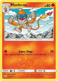 Monferno (22/156) [SM Ultra Prism]