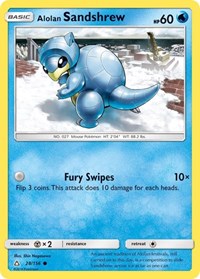 Alolan Sandshrew (28/156) [SM Ultra Prism]