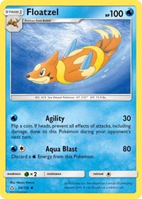 Floatzel (36/156) [SM Ultra Prism]