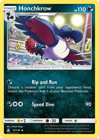 Honchkrow (72/156) [SM Ultra Prism]