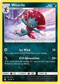 Weavile (74/156) [SM Ultra Prism]