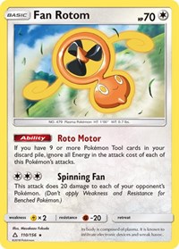 Fan Rotom (110/156) [SM Ultra Prism]