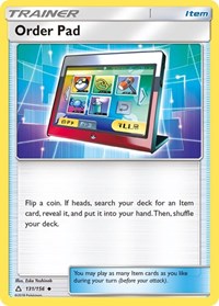 Order Pad (131/156) [SM Ultra Prism]