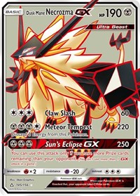 Dusk Mane Necrozma GX (Full Art) (145/156) [SM Ultra Prism]