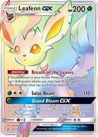 Leafeon GX (Secret Rare) (157/156) [SM Ultra Prism]