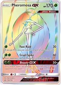 Pheromosa GX (Secret Rare) (158/156) [SM Ultra Prism]