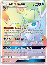 Glaceon GX (Secret Rare) (159/156) [SM Ultra Prism]