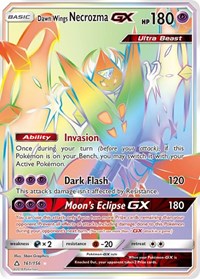 Dawn Wings Necrozma GX (Secret Rare) (161/156) [SM Ultra Prism]