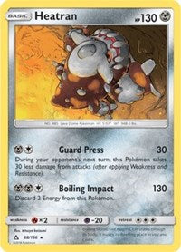 Heatran - 88/156 (Prerelease Kit Exclusive) (088/156) [Deck Exclusives]
