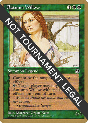 Autumn Willow - 1996 Bertrand Lestree (HML) [World Championship Decks]