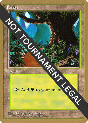 Forest (B) - 1996 Bertrand Lestree (4ED) [World Championship Decks]