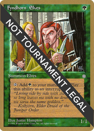 Fyndhorn Elves - 1996 Bertrand Lestree (ICE) [World Championship Decks]