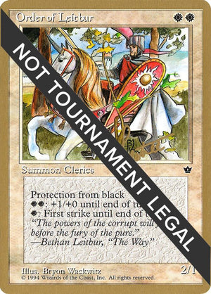 Order of Leitbur (Male) - 1996 Bertrand Lestree (FEM) [World Championship Decks]